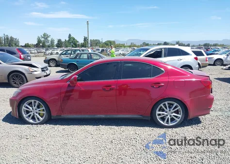 2006 Lexus Is 350 z USA, uszkodzony, nr VIN JTHBE262562002899